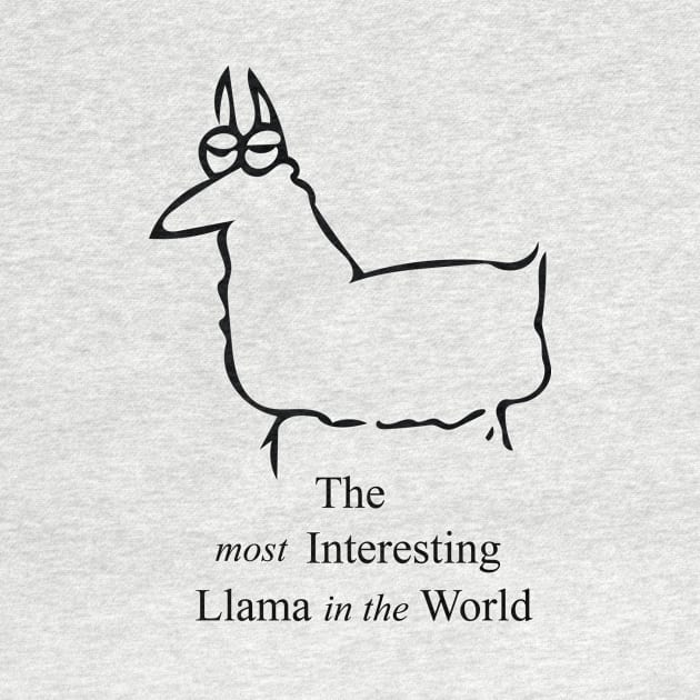 Most Interesting Llama by Cactux